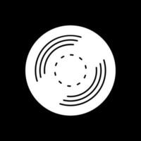 Vinyl Aufzeichnung Vektor Symbol Design
