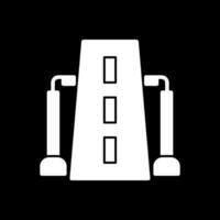 Straßenlaterne-Vektor-Icon-Design vektor