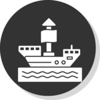 Pirat Schiff Vektor Symbol Design