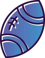 Rugby Ball Vektor Symbol Design