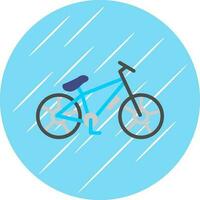 berg cykel vektor ikon design