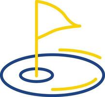 golf vektor ikon design