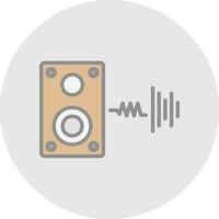 Klang von Musik- Vektor Symbol Design