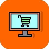 Shopping-Vektor-Icon-Design vektor