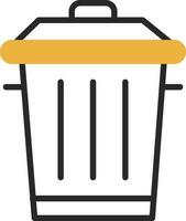 Trash-Vektor-Icon-Design vektor