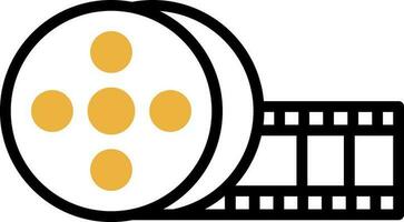 Film rollen Vektor Symbol Design