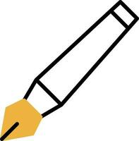 bläck penna vektor ikon design
