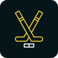 Hockey-Vektor-Icon-Design vektor