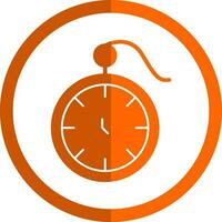 Tasche Uhr Vektor Symbol Design