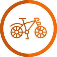 Fahrrad-Vektor-Icon-Design vektor