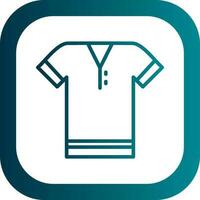 Shirt-Vektor-Icon-Design vektor