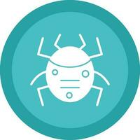 Bug-Vektor-Icon-Design vektor