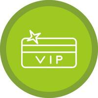 VIP-Karten-Vektor-Icon-Design vektor