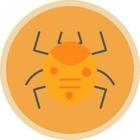 Bug-Vektor-Icon-Design vektor