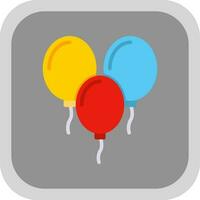 Luftballons-Vektor-Icon-Design vektor