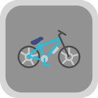 Mountainbike-Vektor-Icon-Design vektor