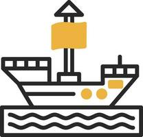 Pirat Schiff Vektor Symbol Design