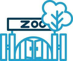 Zoo-Vektor-Icon-Design vektor