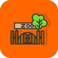 Zoo-Vektor-Icon-Design vektor