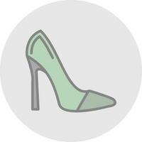 High Heels-Vektor-Icon-Design vektor