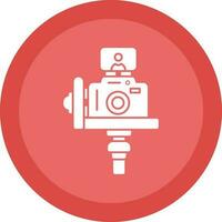 Vlogger-Vektor-Icon-Design vektor