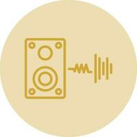 ljud av musik vektor ikon design