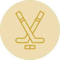 Hockey-Vektor-Icon-Design vektor