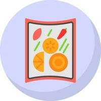 Papaya Salat Vektor Symbol Design