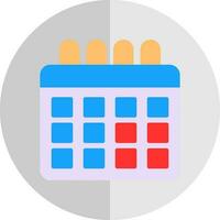 Kalender-Vektor-Icon-Design vektor