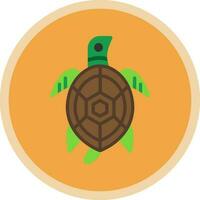 Schildkröten-Vektor-Icon-Design vektor