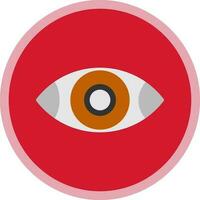 Auge-Vektor-Icon-Design vektor