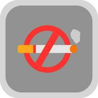 sluta rökning vektor ikon design