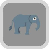 Elefant-Vektor-Icon-Design vektor