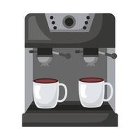 Kaffeemaschine für Coffeeshops vektor