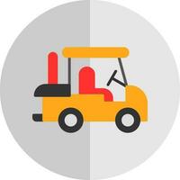 golf vagn vektor ikon design