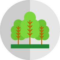 Wald-Vektor-Icon-Design vektor