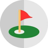 Golf Kurs Vektor Symbol Design