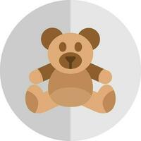 Teddybär-Vektor-Icon-Design vektor