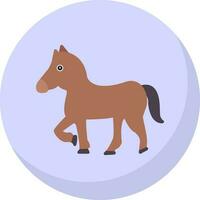 Pferd-Vektor-Icon-Design vektor