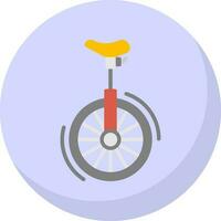 enhjuling vektor ikon design