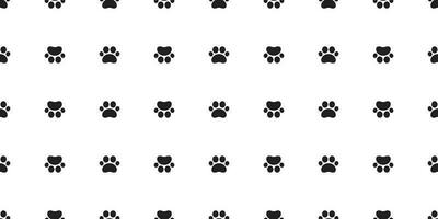 hund Tass sömlös mönster vektor fotavtryck katt bricka bakgrund upprepa tapet isolerat tecknad serie illustration