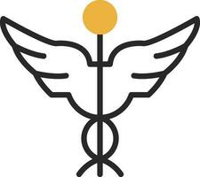 Caduceus Vektor Symbol Design