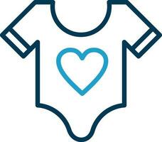 Baby Hemd Vektor Symbol Design