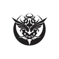 Stammes- Logo Symbol Design und Vektor Design Kultur