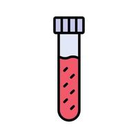 Bluttest-Symbol vektor