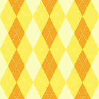 Gelb Argyle Muster. Argyle Vektor Muster. Argyle Muster. nahtlos geometrisch Muster zum Kleidung, Verpackung Papier, Hintergrund, Hintergrund, Geschenk Karte, Pullover.