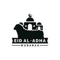 eid al adha Illustration. idul adha Illustration Design Vektor