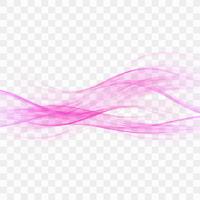 Moderner rosa eleganter Wellenhintergrund vektor