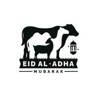 eid al Adha illustration. idul Adha illustration design vektor