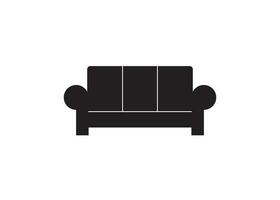 Sofa-Icon-Design vektor